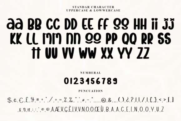 Origami Font preview 4