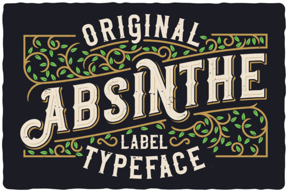 Original Absinthe Font preview 3