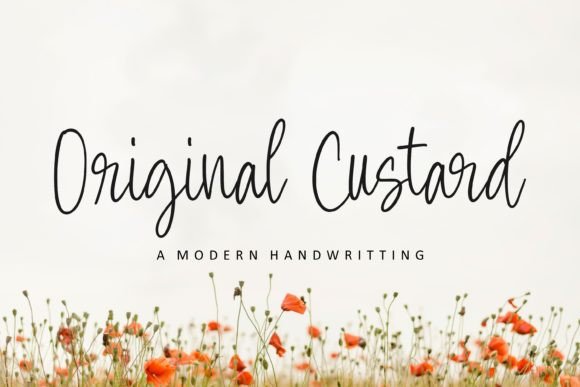 Original Custard Font