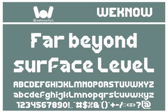Original Insight Font preview 2
