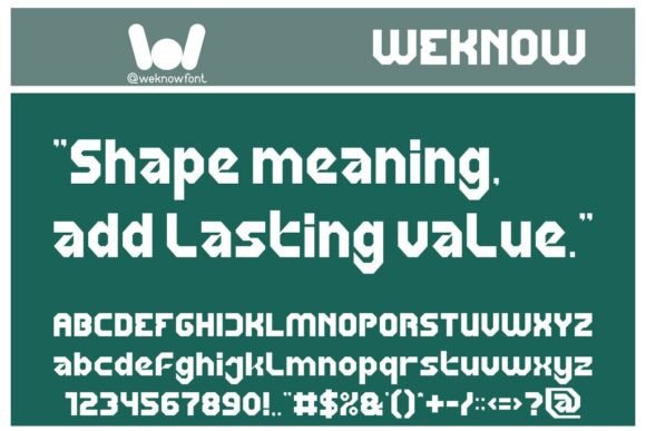 Original Insight Font preview 4