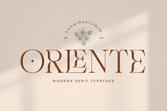 Orlente Font