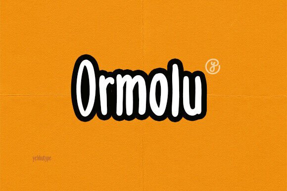 Ormolu Font