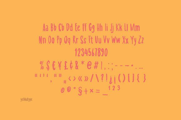 Ormolu Font preview 2