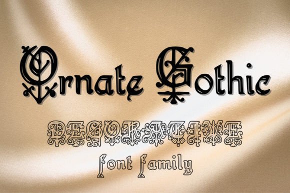 Ornate Gothic Font