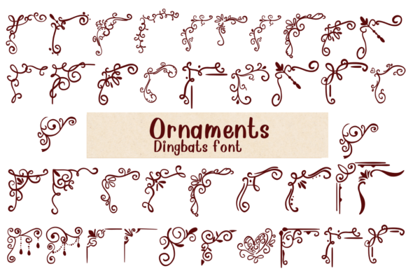 Ornaments Font