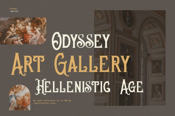 Osiris Font preview 2