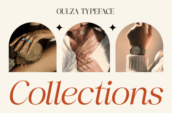 Oulza Font preview 3