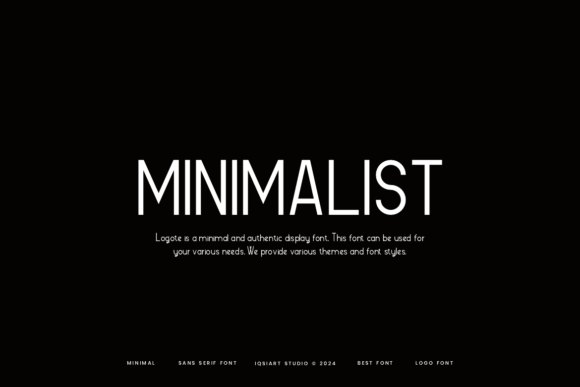 Otganty Font preview 3
