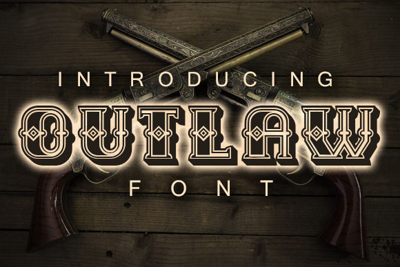 Outlaw Font preview 2