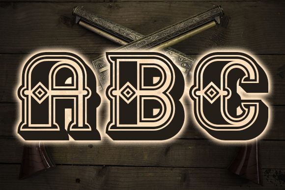 Outlaw Font preview 3