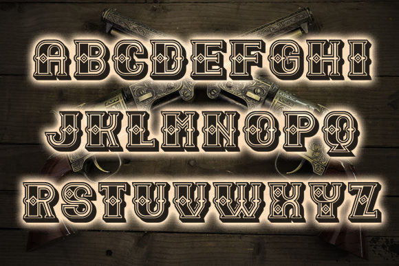Outlaw Font preview 4