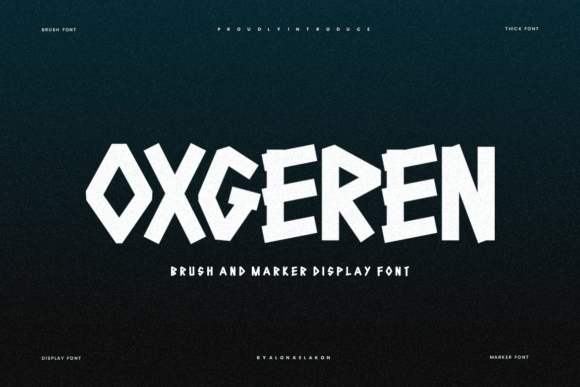 Oxgeren Font
