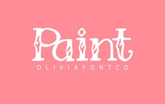 Paint Font preview 2