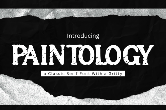 Paintology Font