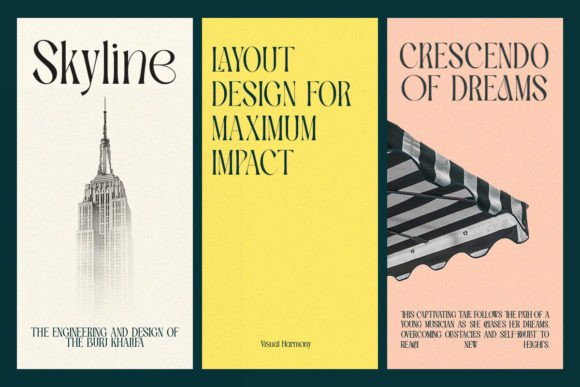 Palatino Font preview 4