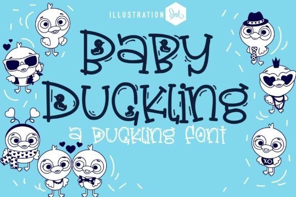 Baby Duckling Font
