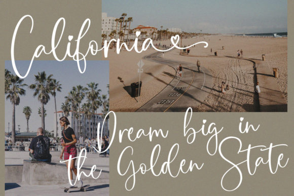 Palm Springs Font preview 2