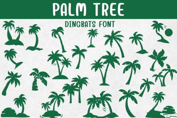 Palm Tree Font