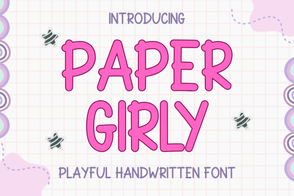 Paper Girly Font