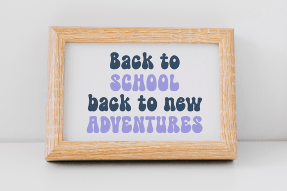 Paper Groovy Font preview 4