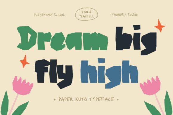 Paper Kuto Font preview 4