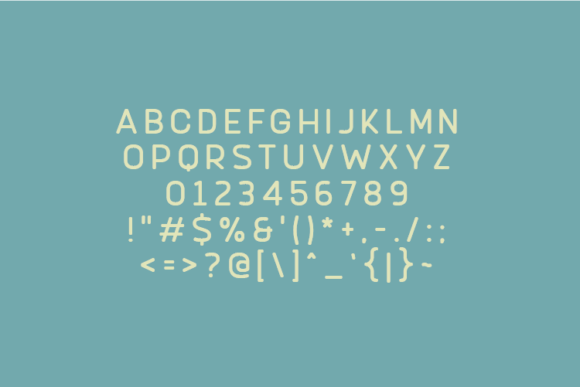 Paradise Font preview 3