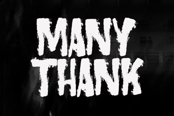 Blaked Lion Font preview 4