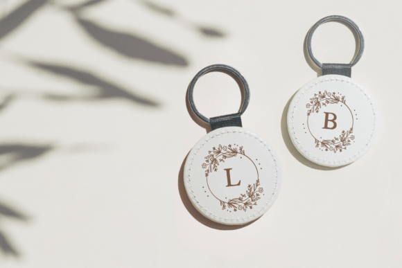 Baby Flower Monogram Font preview 4