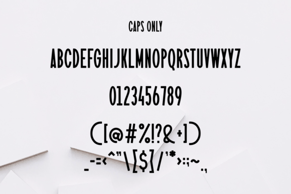 Parkoseum Font preview 2