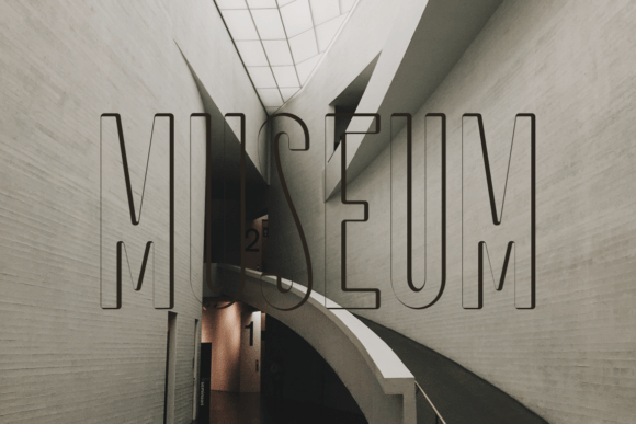 Parkoseum Font preview 4