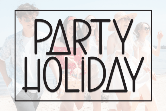 Party Holiday Font
