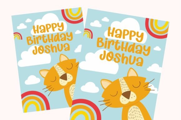 Party Sunday Font preview 2