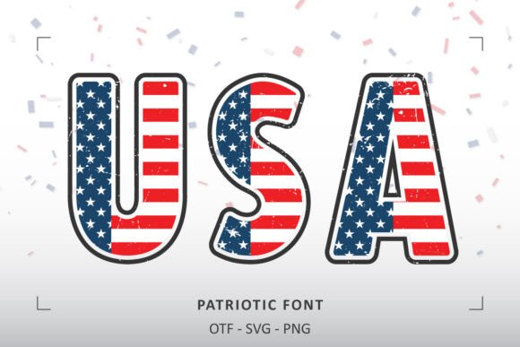 Patriotic Font