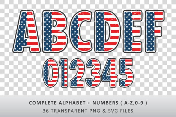 Patriotic Font preview 4
