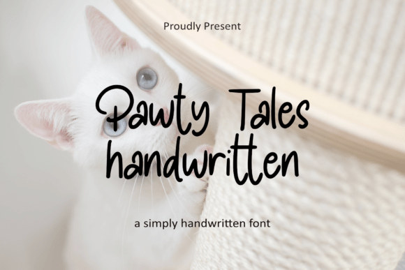 Pawty Tales Handwritten Font