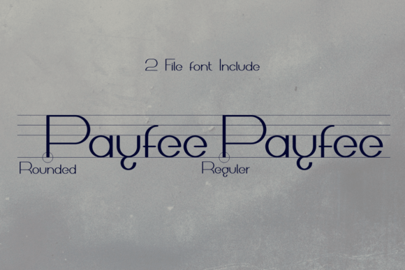 Payfee Font preview 4