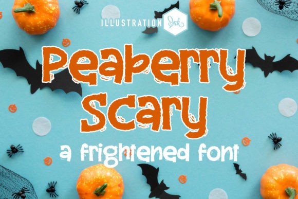Peaberry Scary Font