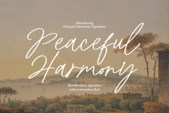 Peaceful Harmony Font