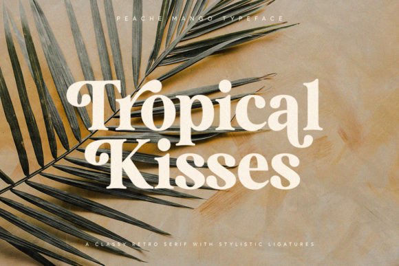 Peache Mango Font preview 3