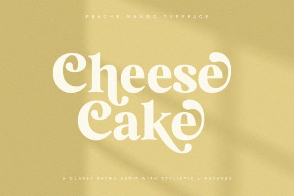Peache Mango Font preview 4