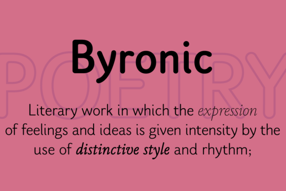 Byronic Font