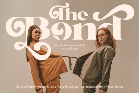Peachy Retro Font preview 2