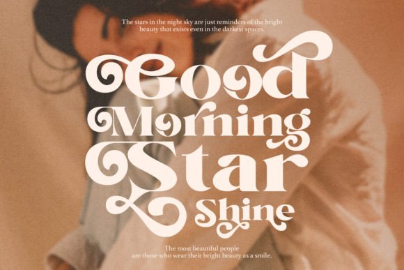 Peachy Retro Font preview 4