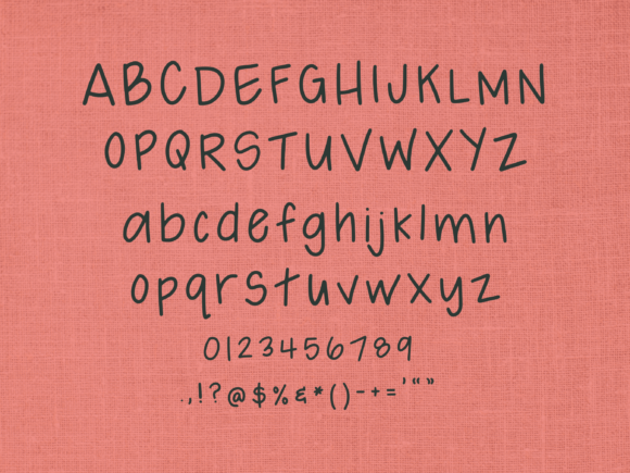 Pearberry Font preview 2