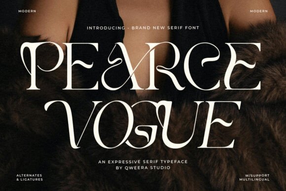 Pearce Vogue Font