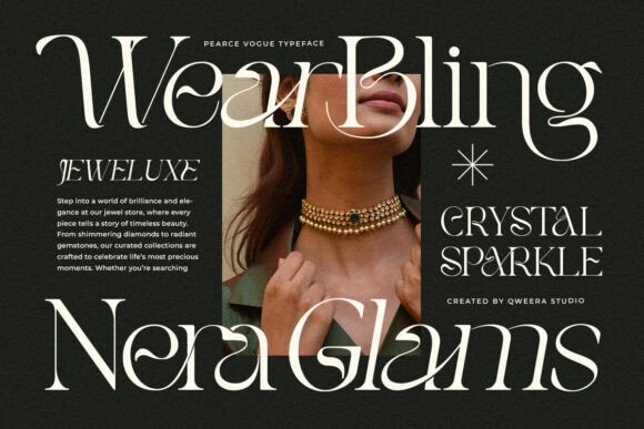 Pearce Vogue Font preview 3