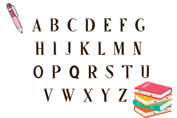 Pencil Font preview 3