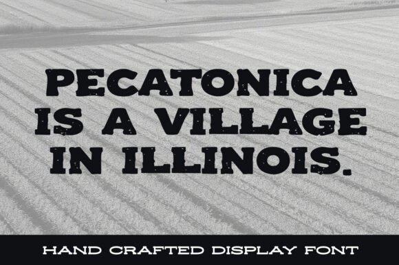 Pecatonica Font preview 4