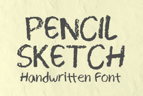 Pencil Sketch Font